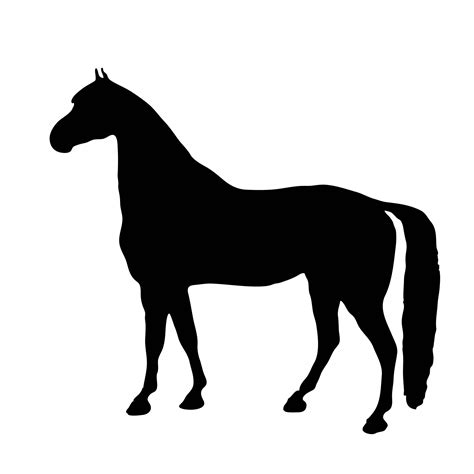 horse clipart silhouette